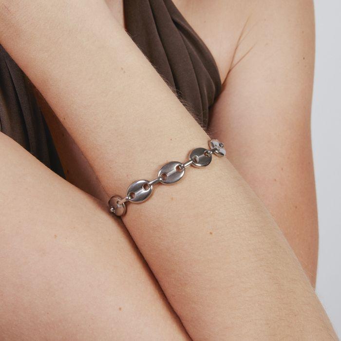 Bracelet - LUXENTER - Forbek - Finition rhodium - Pierres multicolores - Femme