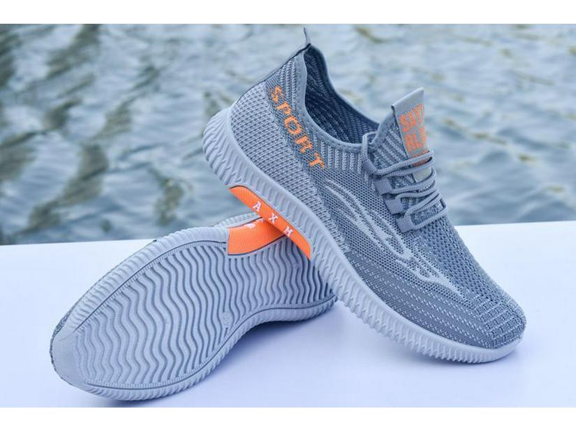 Весенние дышащие мужские прогулочные кроссовки Old Beijing Mesh для людей среднего и пожилого возраста