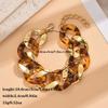 Bracelet Link Transparent Colorful Acrylic For Women Bohemia Gifts Accessories