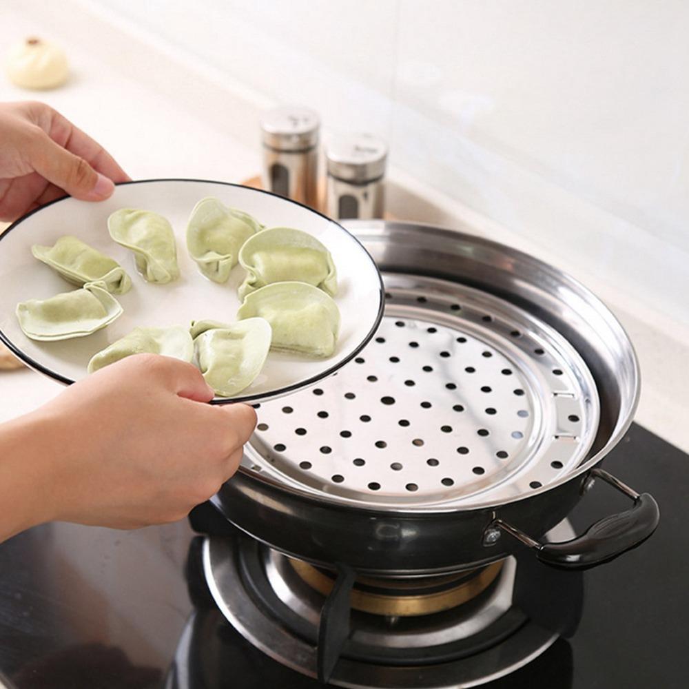 Silver Steaming Rack Stainless Steel Steam Rack Stand Convenient Steam Holder Steaming Food