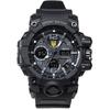 Men's Sports Tactical Watch Besta Peremoga Black with the Coat of Arms of Ukraine