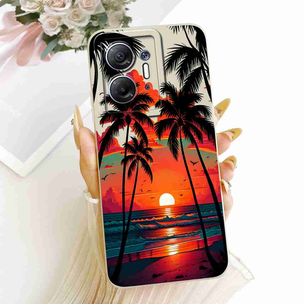 Для Infinix Hot 30 5G Чехол Мягкая Защитная Задняя Крышка Корпус Для Infinix Hot 30 Hot30 5G X6832 Чехол для Телефона Милая Девушка