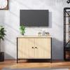 VidaXL TV Stand with Doors Sonoma Oak 60x35x45cm Engineered Wood 826296
