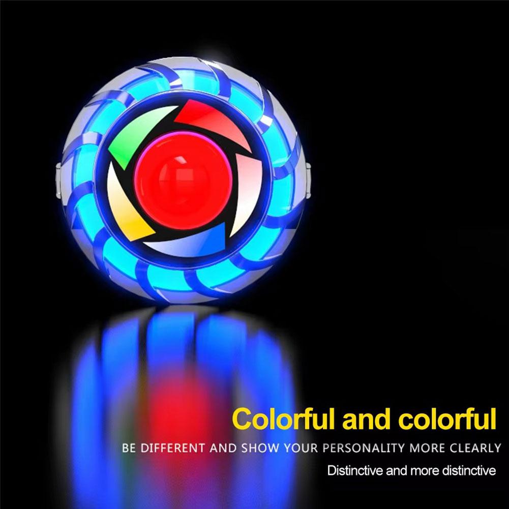 "Steel Heart" General Motorcycle Brake Light Taillight Warning Taillight Accessories Decorative RGB Lighting Light S7G3