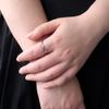 Горячая Распродажа Модный Дизайн Водонепроницаемые Кольца-Волны из Нержавеющей Стали с Покрытием 18 карат Золотом для Женщин Ювелирные Изделия