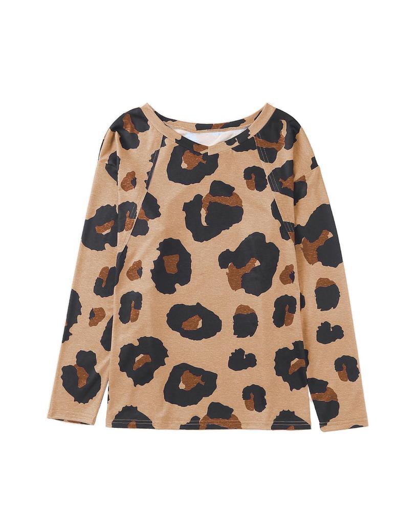 Azura Exchange Свободный топ с длинными рукавами