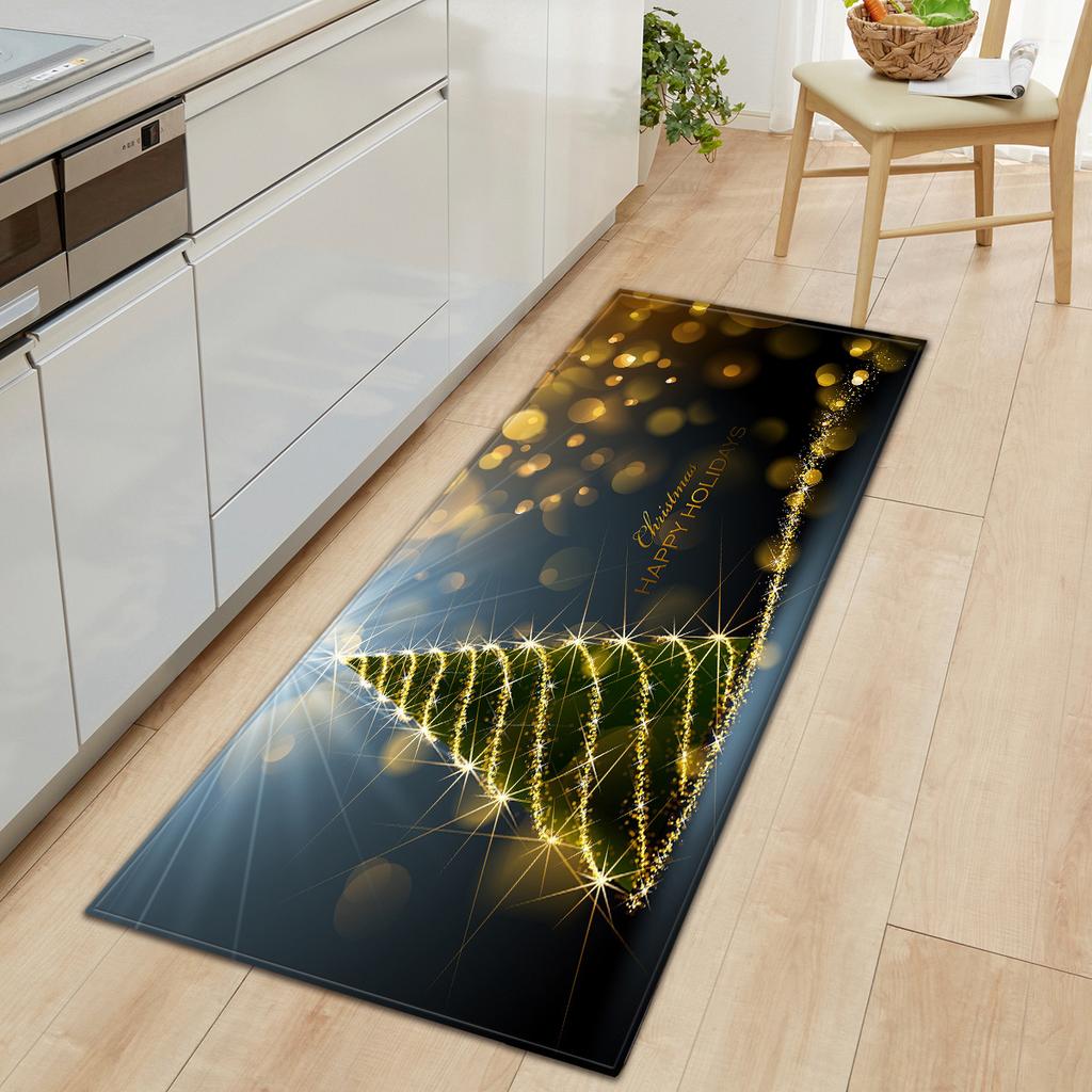 Рождественский кухонный песочный ковер придверный коврик длинный напольный коврик