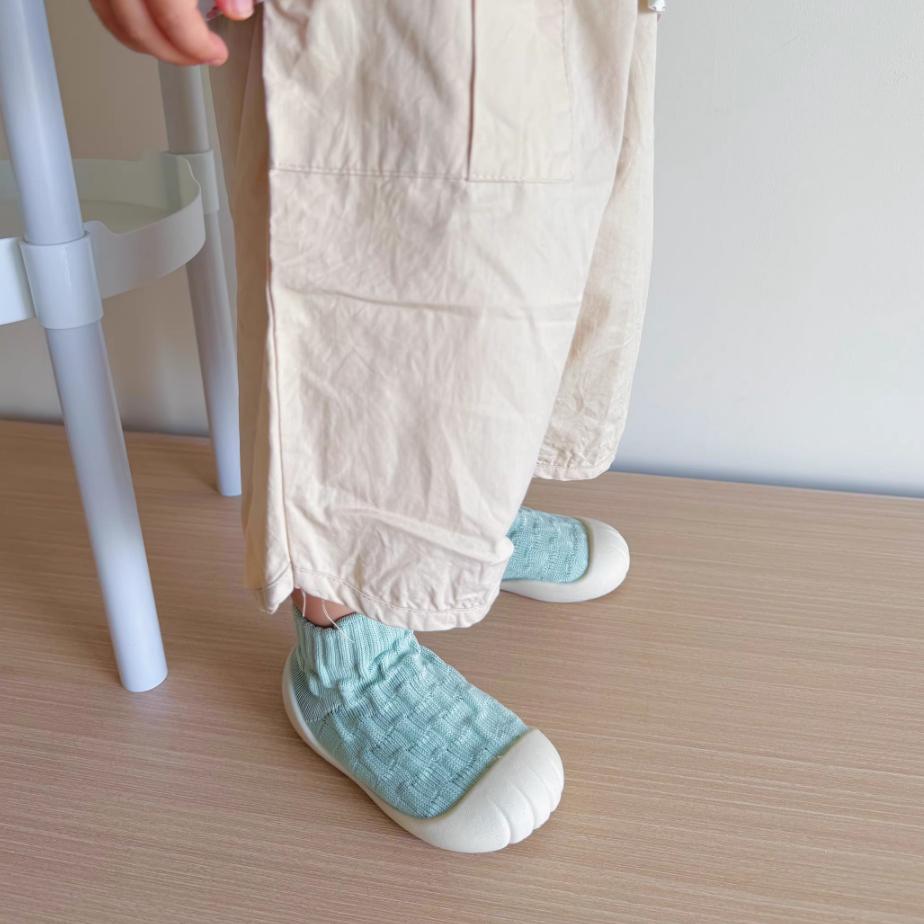 Baby Soft-soled Floor Socks Baby Cool Toddler Shoes Solid Color Non-slip Children's Shoes