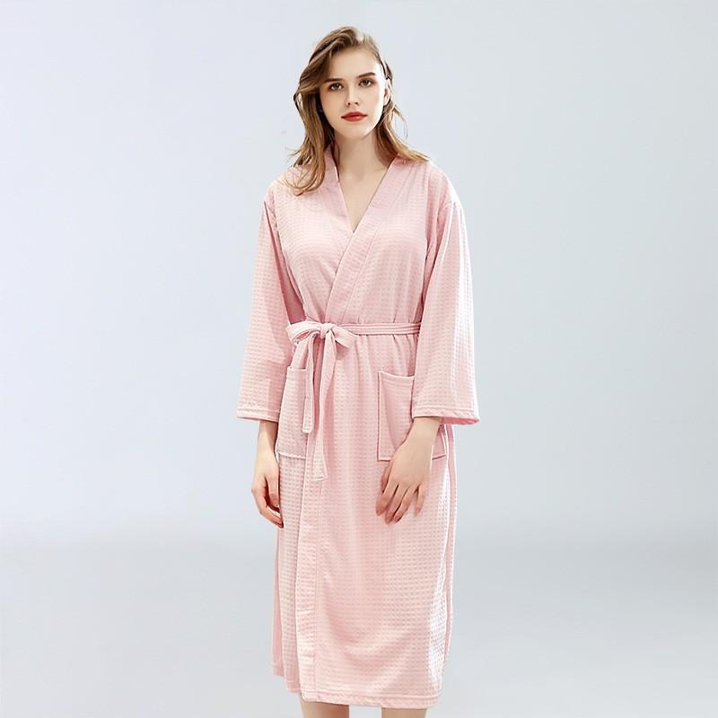 Spring and Autumn Bathrobes for Couples Sauna Suits for Men and Women Sweatshirts Robes Home Clothes Quick-drying Bathrobes