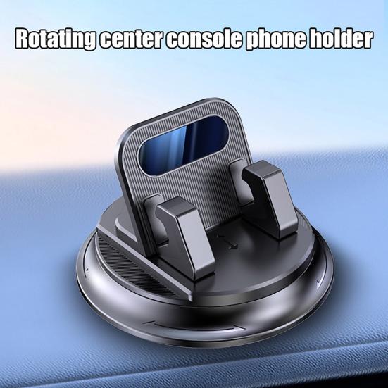 Car Phone Holder Dashboard Adhesive Cell Phone 360 Degree Rotating Mount for Car