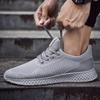 Ultra Light Running Shoes For Men Breathable Mesh Mens Trainers Casual All Metch Black Grey Sneakers Plus Size Athletics Sport