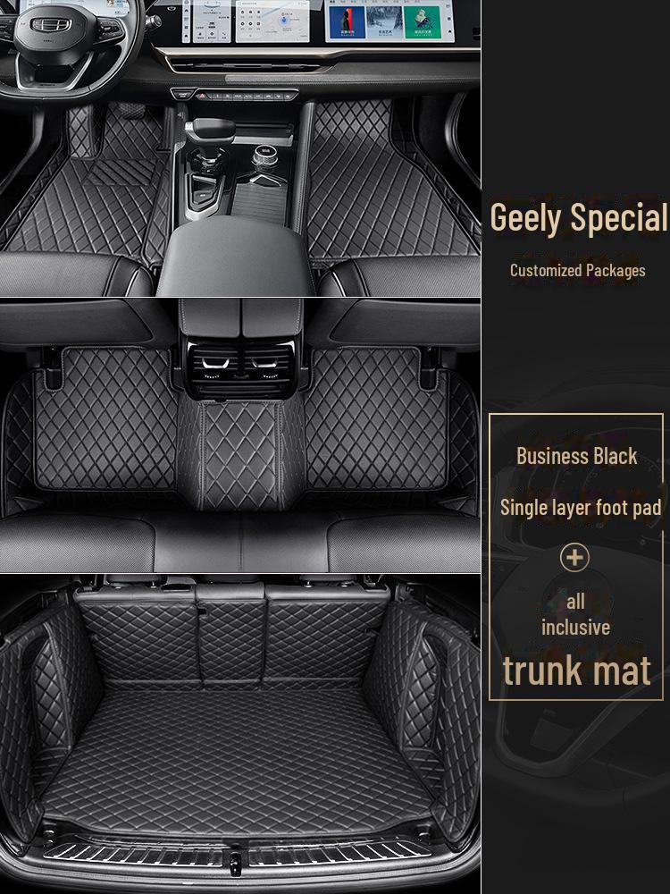 Всепогодные коврики для моделей Geely: Xingyue L, Ruiicon, Binyue, Boyue Cool, Galaxy L7/L6, Dihao GS