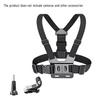 Suitable for Gopro Hero 11 10 9 8 7 6 5 4, DJI, Insta360 Black Accessories Adjustable Chest Strap Chest Strap Waist Belt