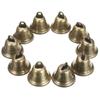 5/10pcs 38mm Brass Christmas Decoration Jingle Bells Pet Pendants Hanging for Festival Party Making Wind Chimes Decorations
