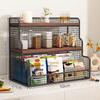 Miflame Large Metal Desktop Organizer Shelf