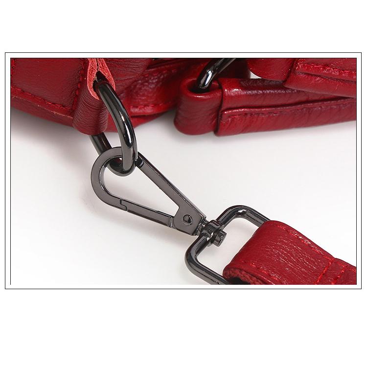 Дизайнерская сумка, роскошные сумки на плечо из натуральной кожи для женщин, повседневные сумки, однотонная большая повседневная сумка через плечо