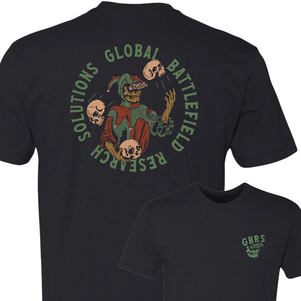 2026 НОВАЯ Тактическая футболка GBRS Мужская Американская Классическая Принт Короткий Рукав Ретро Круглый Вырез Военный Фан Уличная Мода Топ