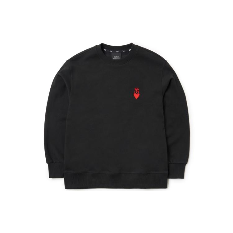 New MLB Sweatshirts Unisex Black 3AMTH0314-50BKS