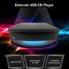 Портативный USB CD-плеер для автомобиля, универсальный, совместимый с Android-навигацией с USB-портом - Plug & Play