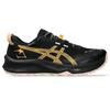 Asics 12 Кроссовки для трейлраннинга GEL-Trabuco, Gore-Tex 1012B607, женские, черно-оранжевые, 26.0