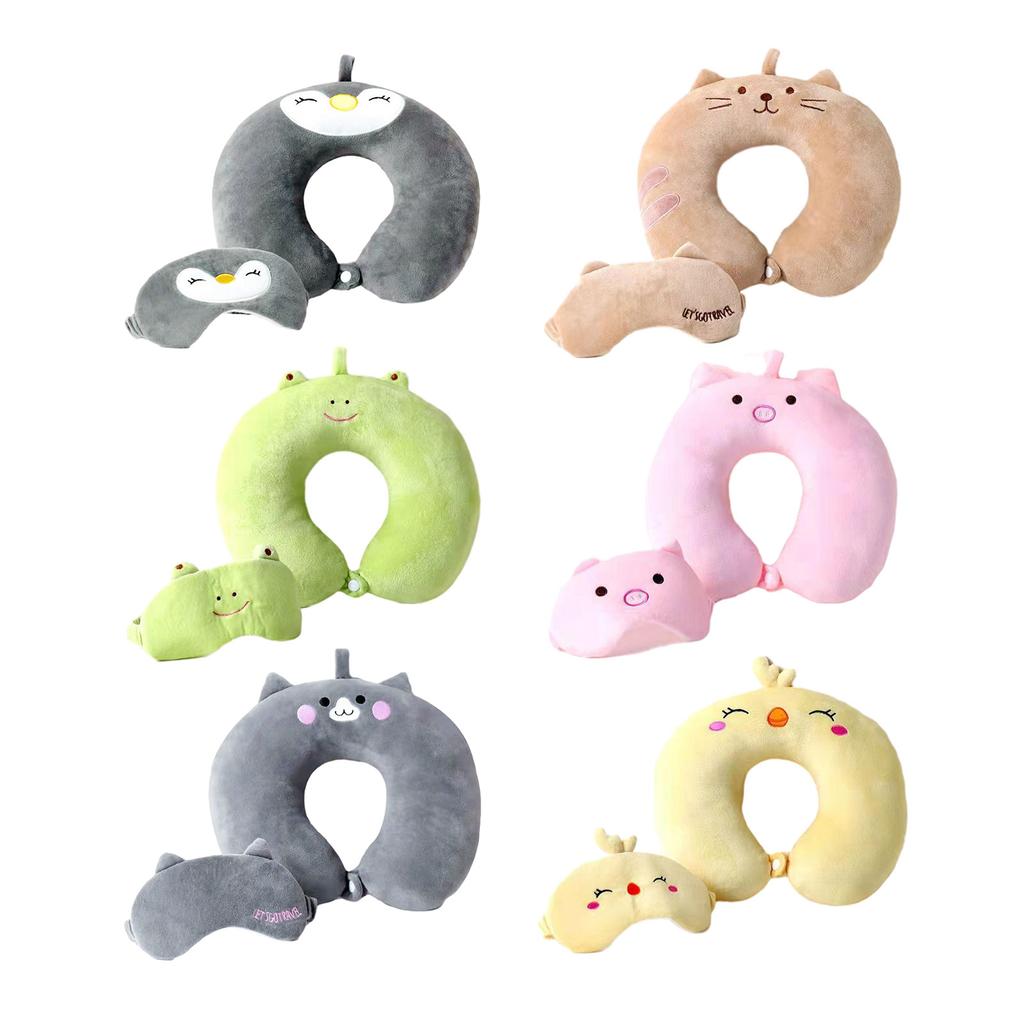 Мягкая и поддерживающая дорожная подушка для детей и взрослых Поддержка шеи для сна, путешествий и кемпинга