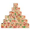 Christmas Advent Calendar Boxes 24 Days DIY Advent Calendar Boxes Paper Advent Countdown Gift Boxes Christmas Home Decor