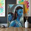 Obraz Do Malowania Po Numerach Z Ramą Jake I Neytiri Avatar 50X70 Cm