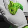 3D-печатная фигурка Змееящера с подвижными суставами, игрушка-антистресс, имитация змеи, украшение для рабочего стола, новогодние подарки, поделки, подарок