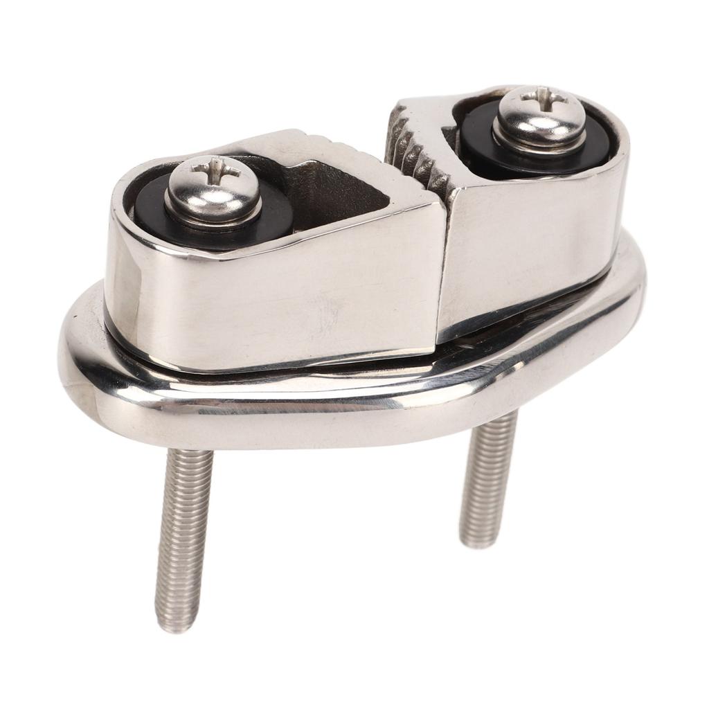 Stainless Steel Cam Clamp Silver Lightweight Smooth Surface Polished Marine Plywood Accessories
