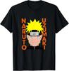 Наруто Шиппуден Наруто Узумаки Лицо Аниме Футболка