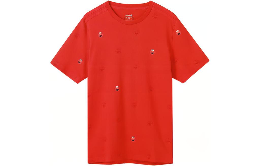 Adidas Neo Sesame Street Co branded Collection T Shirt Men's Red HD7286