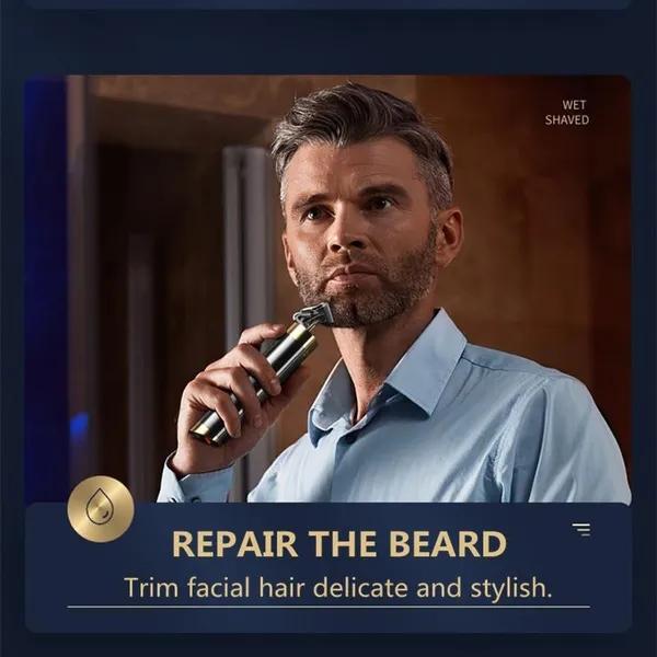НОВАЯ USB-машинка для стрижки волос, профессиональная электрическая машинка для стрижки волос, бритва, триммер для бороды, 0 мм, мужская машина для стрижки волос для мужчин
