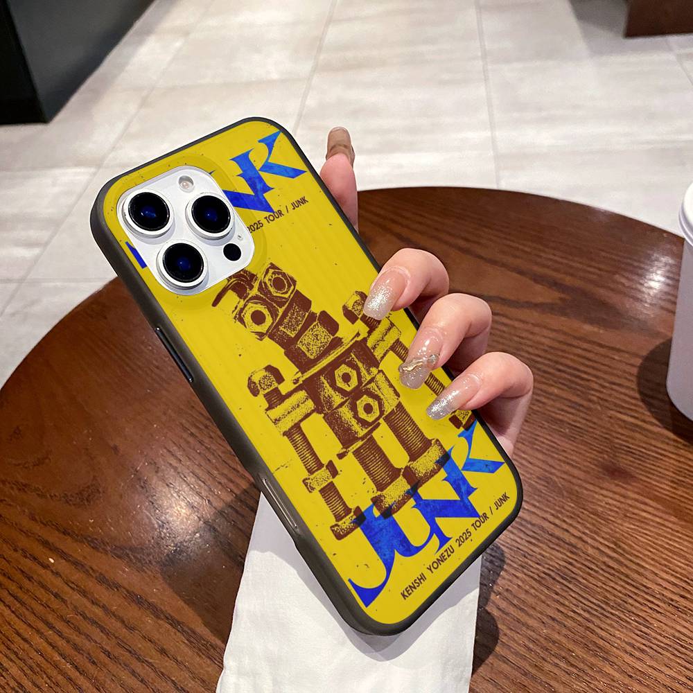 Чехол для телефона с изображением певца Ёнэдзу Кэнси Для IPhone 11 12 13 14 15 16 17 Pro Max PLUS Pro Wave Волнистый силиконовый чехол