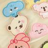 Embroidery Label Embroidery Sticker Cartoon Animal Rabbit Frog Clothing Accessories Self-adhesive Patch Cloth Sticker