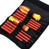 10Pcs/Set Insulated Screwdriver Kit Interchangeable Head Screwdriver with Bag Home and Professional Use Electricians Tools