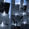 Светодиодные гирлянды с прищепками для фотографий для предложения и украшения комнаты