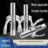 High-Pressure Self-Locking Flat Nozzle Grease Gun Coupler