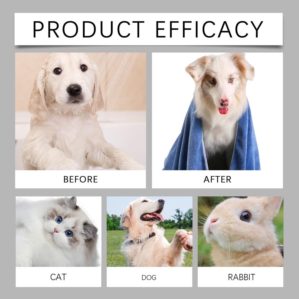 Полотенце для собак из микрофибры, супервпитывающее и мягкое полотенце для ухода за домашними животными, средства для купания для больших, средних или маленьких собак, 1 шт.