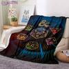 D & D D20 Dice Blanket Fleece Blanket The Weaver of Lore & Fate Lightweight Throw Blanket Fuzzy Soft Blanket for Kids Adults