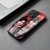 Чехол для телефона Tian Guan Ci Fu Стеклянный Для IPhone 16 15 14 Pro Max 13 12 Mini Светящийся 11 X XS XR 8 Plus Для Samsung S 25 24 23 22