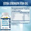 Pslalae - Omega-3 Deep Sea Fish Oil Softgels - 1440 mg EPA & DHA - Heart and Brain Health
