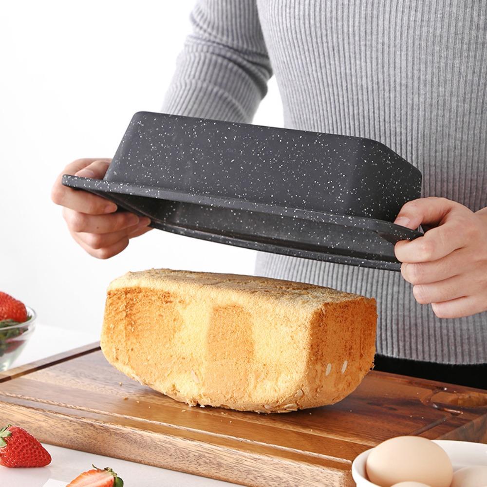Easy Demolding Loaf Baking Pan Rectangular/Round Toast Mould Baking Tool Bread Mold Biscuit