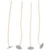 Candle Wicks - 12 Cm - 10 Pcs - White - Easy DIY - Mixed
