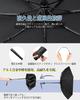 Folding Umbrella for Auto Folding Water For Sunny or Rainy High Strength Glass UV Light Rainy Season Includes Storage Folding 8 Ribs Rib Black Men,