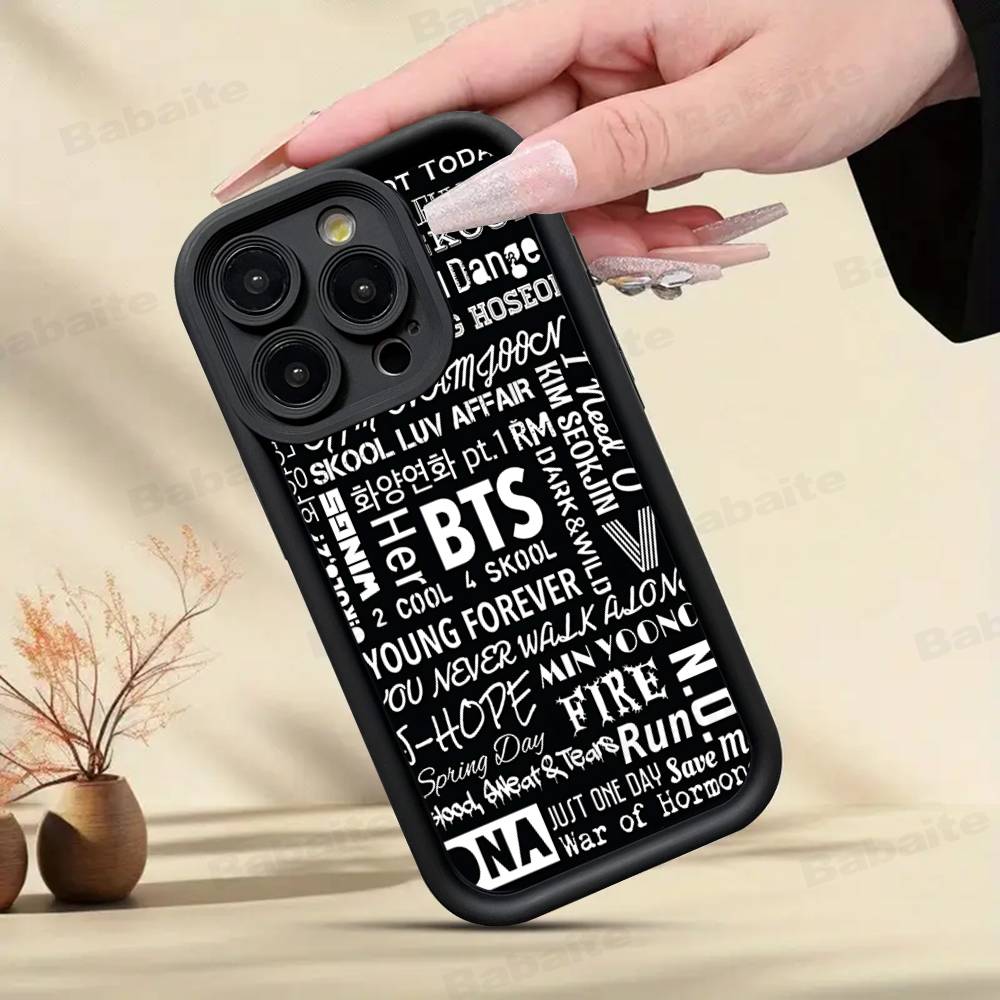 K-Pop Мультяшные Парни B-BT21S Чехол для Телефона Для IPhone 17 16 15 14 13 12 11 Pro Max 16E Plus INS Мягкий Чехол