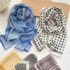Decorative Simple Texture Silk Scarf Women'S New Style Spring And Autumn Summer Fashion Versatile Headscarf Work Scarf