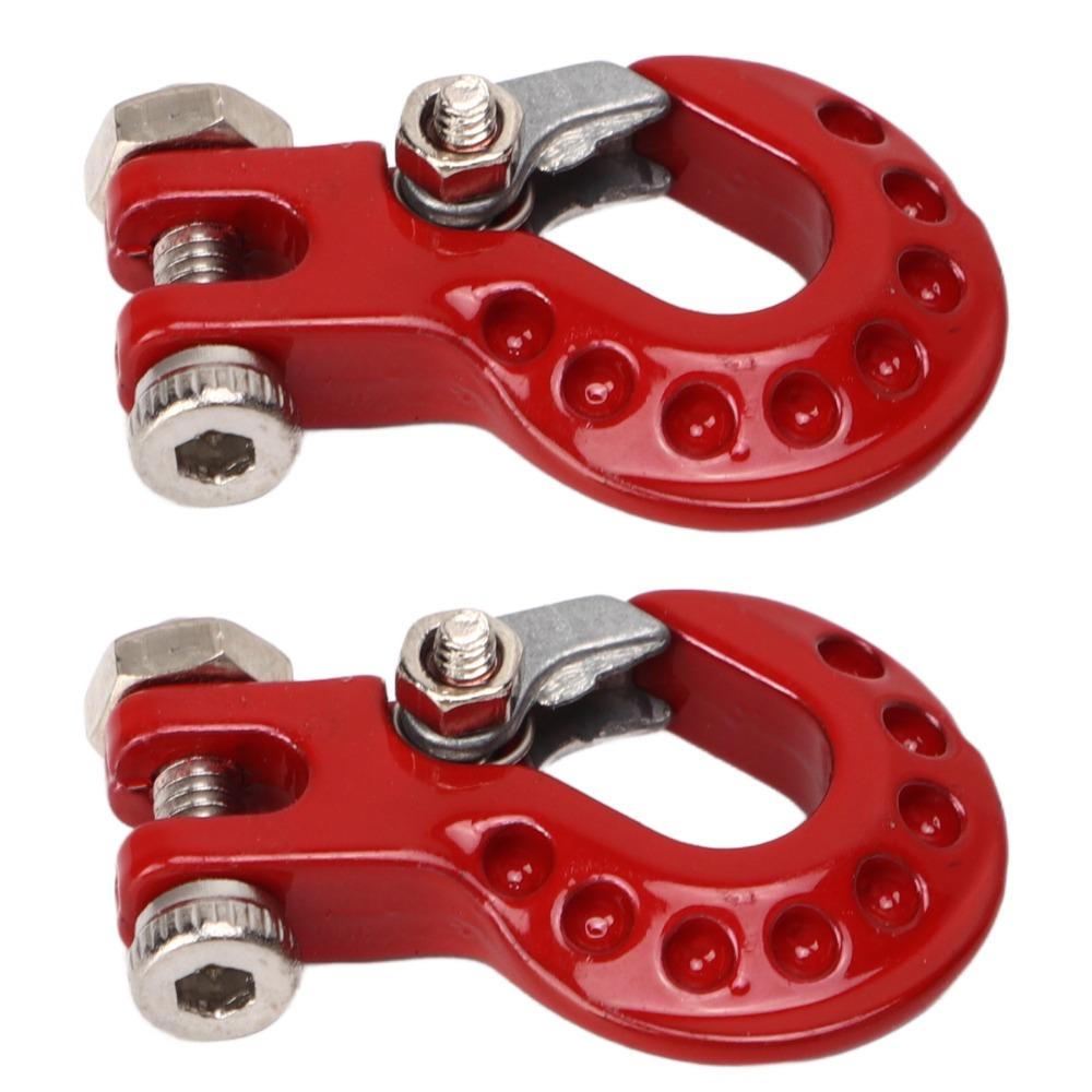 2Pcs RC Car Accessories RC Trailer Hook for SCX10/D90/D110/TF2/TRX4/Tamiya CC01 Climbing Car