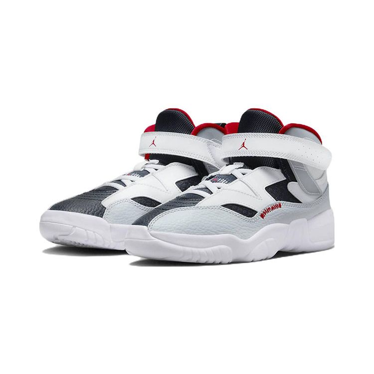 Air Jordan Jumpman Two Trey PS White Midnight Navy Детские кроссовки Университет-красный Pure-Platinum DQ8432-101
