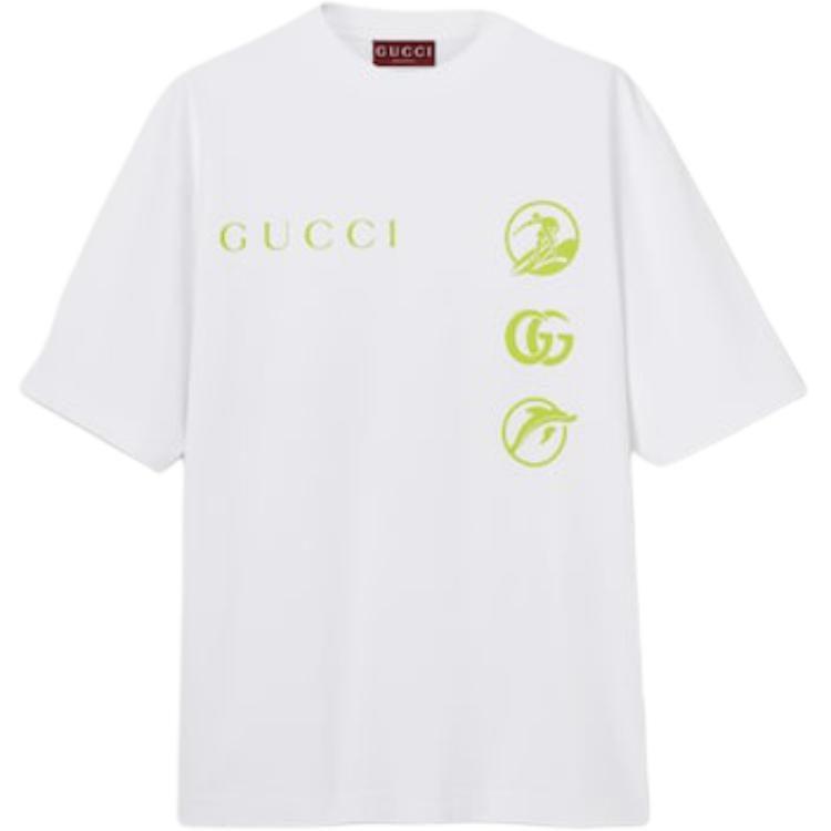 Gucci Футболка из трикотажа с принтом 798115-XJG76-9074