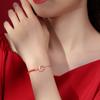 Original Temperature-sensitive Color-changing Moon Rabbit Hand Rope, Female Light Luxury Sweet Cute Rabbit Bracelet New Gift for Girlfriends